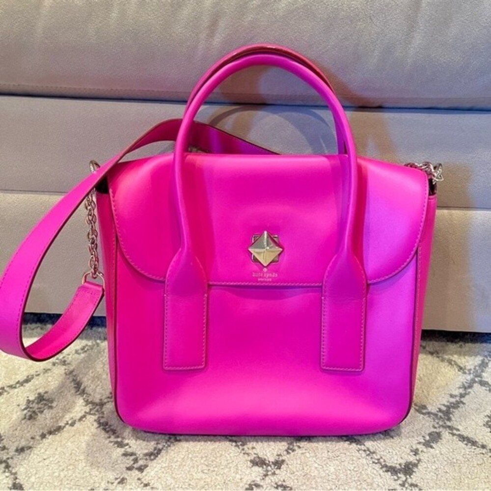 Kate Spade New Bond Street Florence Stunning Pink Satchel Shoulder Bag